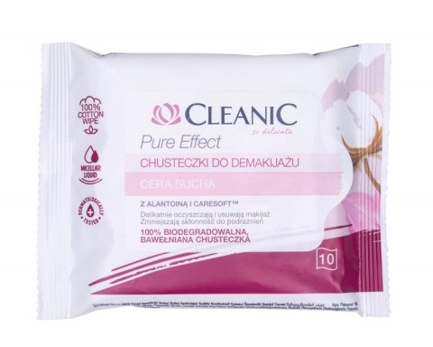 Chusteczki do demakijażu CLEANIC, profesjonalne, 10 szt.