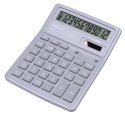 Kalkulator biurowy DONAU TECH, 12-cyfr. wyświetlacz, wym. 190x143x40 mm, jasny szary