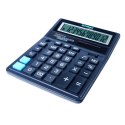 Kalkulator biurowy DONAU TECH, CI-SDC888XBK, 12-cyfr. wyświetlacz, wym. 203x158x31 mm, czarny