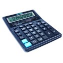 Kalkulator biurowy DONAU TECH, CI-SDC888XBK, 12-cyfr. wyświetlacz, wym. 203x158x31 mm, czarny