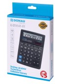 Kalkulator biurowy DONAU TECH, CI-SDC554S, 14-cyfr. wyświetlacz, wym. 190x143x40 mm, czarny