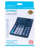 Kalkulator biurowy DONAU TECH OFFICE, CI-CDB1201BK, 12-cyfr. wyświetlacz, wym. 201x155x35mm, czarny