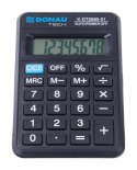 Kalkulator kieszonkowy DONAU TECH, CI-LC310NR, 8-cyfr. wyświetlacz, wym. 114x69x19 mm, czarny