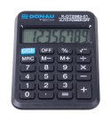 Kalkulator kieszonkowy DONAU TECH, CI-LC110NR, 8-cyfr. wyświetlacz, wym. 89x58x11 mm, czarny