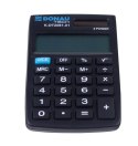 Kalkulator kieszonkowy DONAU TECH, CI-SLD100NR, 8-cyfr. wyświetlacz, wym. 90x60x11 mm, czarny