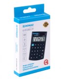 Kalkulator kieszonkowy DONAU TECH, CI-SLD200NR, 8-cyfr. wyświetlacz, wym. 97x60x10 mm, czarny