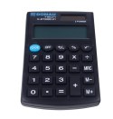 Kalkulator kieszonkowy DONAU TECH, CI-SLD200NR, 8-cyfr. wyświetlacz, wym. 97x60x10 mm, czarny