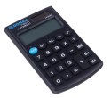 Kalkulator kieszonkowy DONAU TECH, CI-SLD200NR, 8-cyfr. wyświetlacz, wym. 97x60x10 mm, czarny