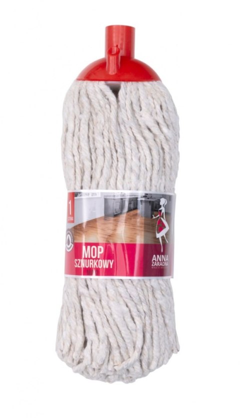 Mop ANNA ZARADNA, sznurkowy, maxi, 1 szt., biały
