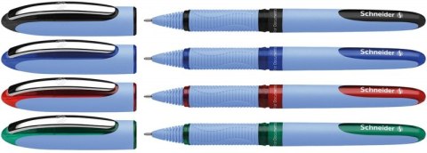 Pióro kulkowe Schneider ONE Hybrid N 0,5 mm, w etui 4 szt., miks kolorów