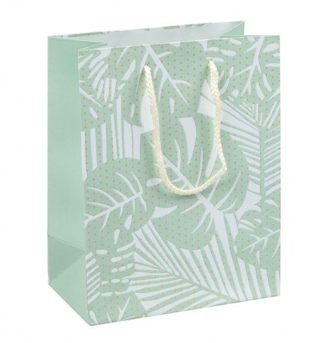 Torebka na prezenty DONAU HOME, laminowana, 18x23x10cm, całoroczna, sznurek, mix wzorów