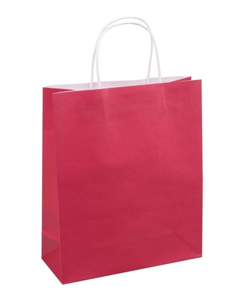 Torebka na prezenty DONAU HOME, papierowa, 25x30x10cm, całoroczna, jednolita, mix kolorów