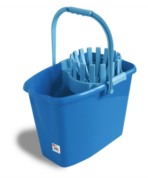 Wiadro ANNA ZARADNA, z wyciskaczem, 10 l, mix kolorów