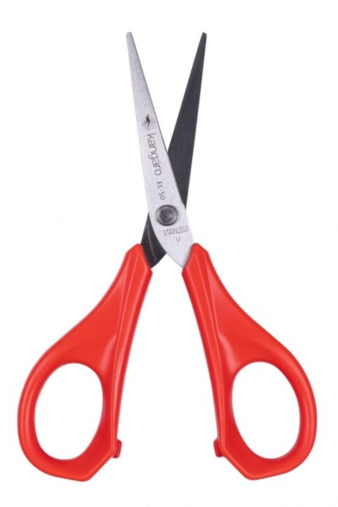 Nożyczki klasyczne KANGARO, 13 cm, blister, mix kolorów