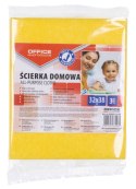 Ścierka domowa OFFICE PRODUCTS, wiskoza 70%, gr. 80g/mkg, 32x38cm, 3szt., mix kolorów