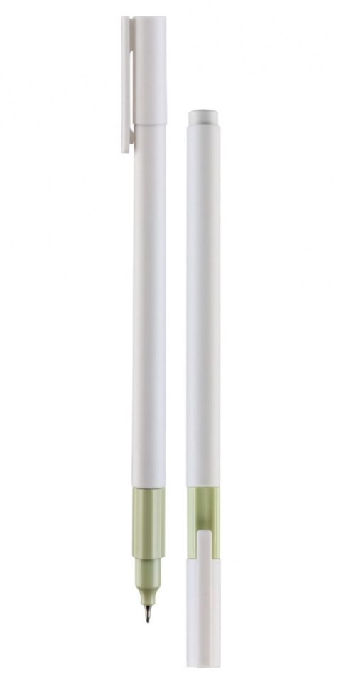 Cienkopis ECONOVO, 0,4mm, 4 szt., biało-zielony