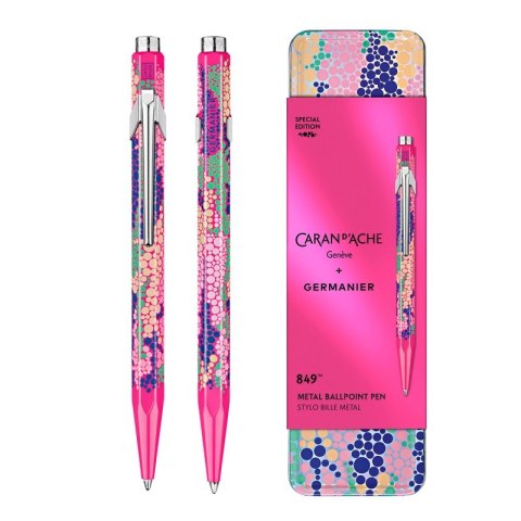 Długopis CARAN D'ACHE 849 Germanier, w pudełku, różowy neonowy