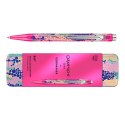 Długopis CARAN D'ACHE 849 Germanier, w pudełku, różowy neonowy