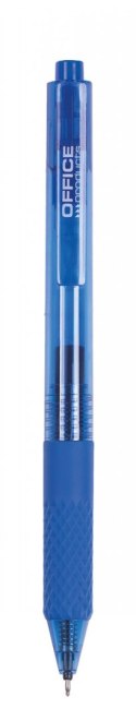 Długopis automatyczny żelowy OFFICE PRODUCTS, gr. linii 0,25mm, dł. linii 1200m, niebieski