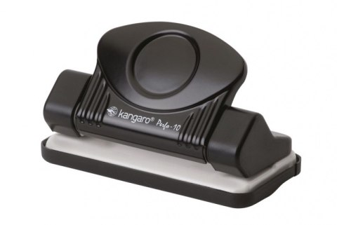 Dziurkacz KANGARO Perfo 10, dziurkuje do 10 kartek, czarny