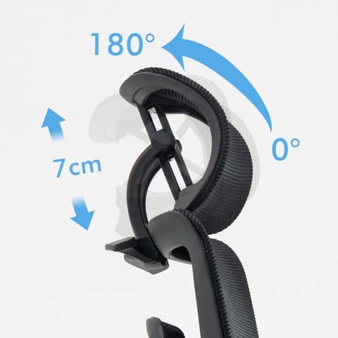 Fotel biurowy OFFICE PRODUCTS Skorpios, czarny