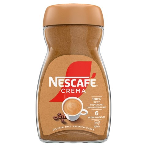 Kawa NESCAFE Crema, rozpuszczalna, 100g