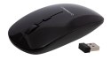 Myszka komputerowa Q-CONNECT, bezprzewodowa, 4-przyciskowa, czarna