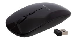 Myszka komputerowa Q-CONNECT, bezprzewodowa, 4-przyciskowa, czarna