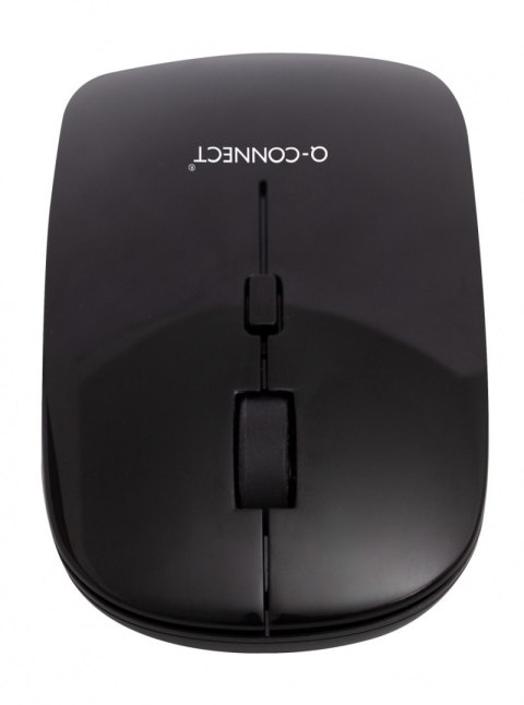 Myszka komputerowa Q-CONNECT, bezprzewodowa, 4-przyciskowa, czarna