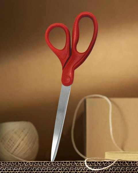 Nożyczki uniwersalne SCOTCH®, 18cm, czerwone