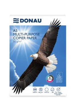 Papier ksero DONAU, A5, klasa C, 80gsm, 500 ark.