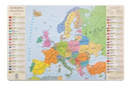 Podkładka na biurko GŁOWALA, mapa polityczna Europy, 58x38cm