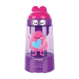 Temperówka elektryczna KEYROAD, USB, pojedyncza, fioletowa