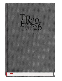 Terminarz Codzienny A5 2026 -metalik Michalczyk i Prokop T-255T-2M kalendarz dzienny (sb i nd na oddzielnych stronach)