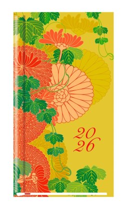 Terminarz Kieszonkowy 90x165mm 2026 Michalczyk i Prokop T-231F-05 kalendarz 1 tydzień na 2 stronach