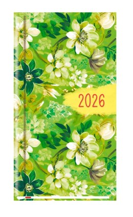 Terminarz Kieszonkowy 90x165mm 2026 Michalczyk i Prokop T-231F-06 kalendarz 1 tydzień na 2 stronach