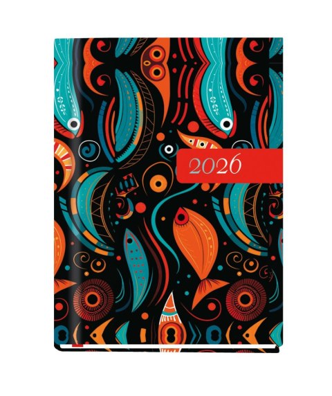 Terminarz OLA A6 2026 Michalczyk i Prokop T-212F-07 KALENDARZ tydzień na 2 stronach