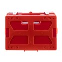 Apteczka DONAU SAFETY, plastikowa, K-10 +A, pomarańczowa