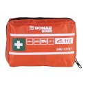 Apteczka samochodowa DONAU SAFETY, materiałowa, DIN MINI, pomarańczowa