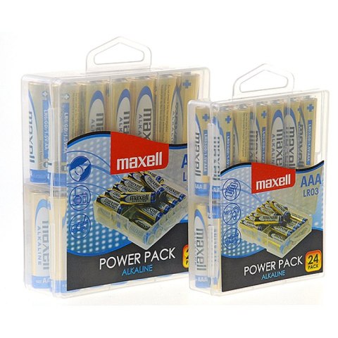 Bateria MAXELL alkaliczna LR03, VALUE BOX 24 szt.