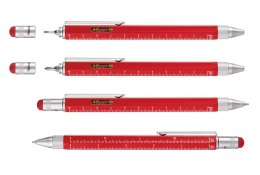 Długopis wielozadaniowy TROIKA Construction, czerwony