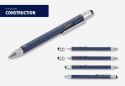 Długopis wielozadaniowy TROIKA Construction, niebieski