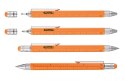 Długopis wielozadaniowy TROIKA Construction, pomarańczowy neonowy