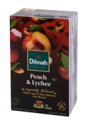 Herbata DILMAH, aromat brzoskwinia & lychee, 20 torebek