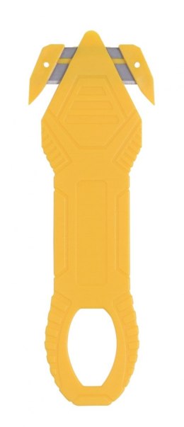 Nóż bezpieczny DONAU SAFETY DS-NWO2, niewymienne ostrze, zawieszka, żółty