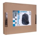 Plecak DONAU TRAVEL Amsterdam, 17", 35l, USB + kabel USB-C, czarny