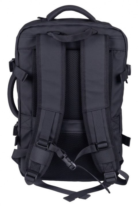 Plecak DONAU TRAVEL Prague, 17", 32l, USB + kabel, czarny