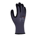 Rękawice DONAU SAFETY Flex, kat. II, rozm. 10, szare