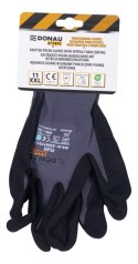 Rękawice DONAU SAFETY Flex, kat. II, rozm. 11, szare