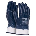 Rękawice DONAU SAFETY Nitrile 03, kat. II, rozm. 9, granatowe